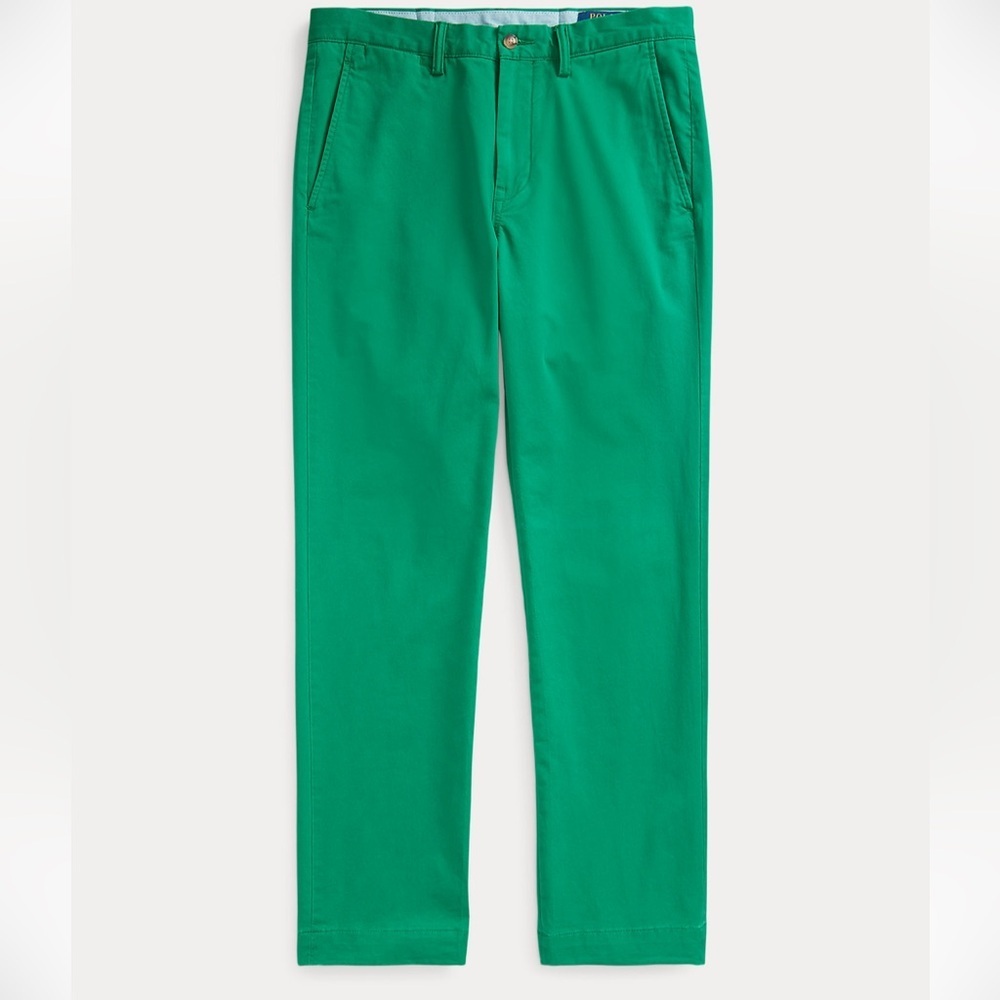 Polo by Ralph Lauren Vibrant Green Chinos - Picture 3 of 10